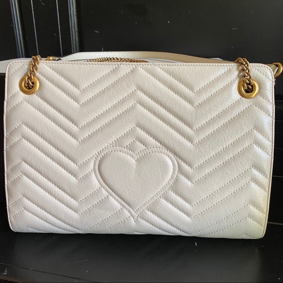 Gucci Marmont MatelassĂŠ Med Shoulder Bag LTD ED! - Picture 13 of 15